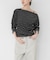 VELOUR BORDER 2WAY TOPS