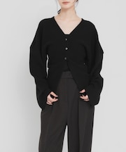new basic　RIDGE FLOW CARDIGAN
