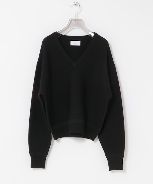 new basic RIDGE PULL KNIT