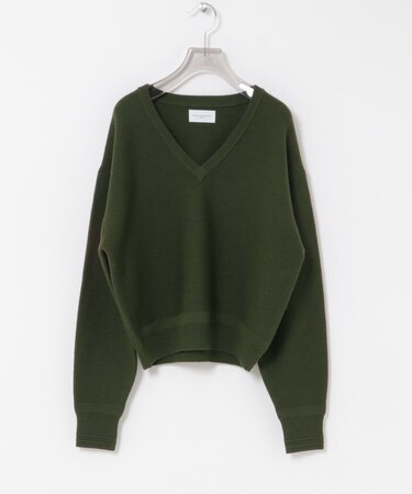 new basic RIDGE PULL KNIT