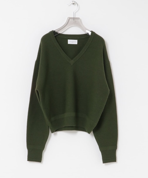 new basic RIDGE PULL KNIT