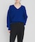 new basic　RIDGE PULL KNIT