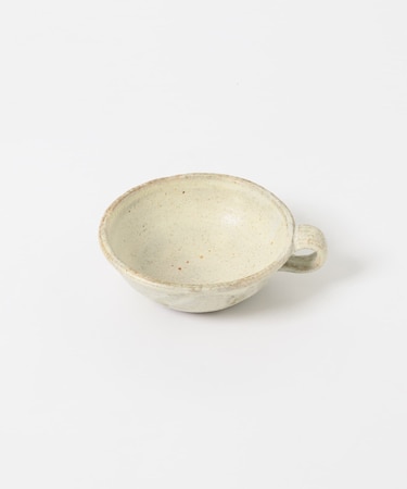 佐藤敬　黄粉引スープカップ