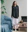 Teya　Stripe Long Polo