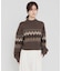 FAIRISLE HIGHNECK KNIT