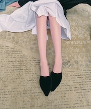Teya Soft Faux Fur Flat