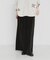 VELOUR NARROW SKIRT