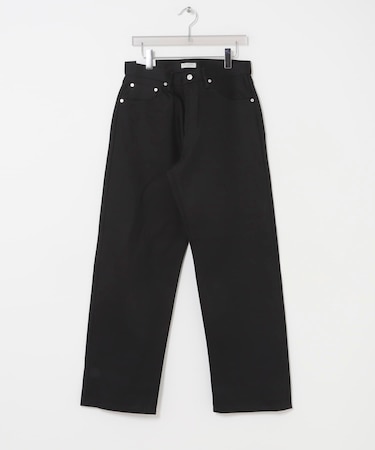 SHIOTA スーピマDENIM PANTSワイド#BOB