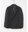 LIFE STYLE TAILOR　ツイードライクコンフォータブルダブルジャケット