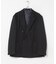 LIFE STYLE TAILOR　ツイードライクコンフォータブルダブルジャケット