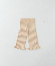 Solii+Sola KNIT FRILL PANTS(KIDS)