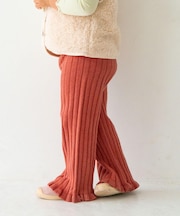 Solii+Sola KNIT FRILL PANTS(KIDS)