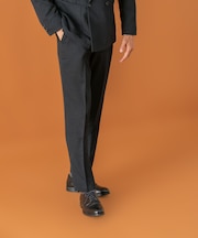LIFE STYLE TAILOR　ツイードライクコンフォータブルパンツ