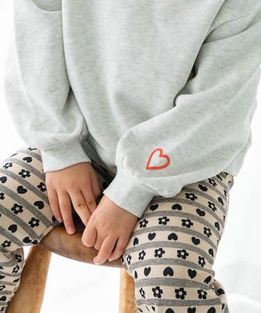 Solii+Sola HEART SWEAT(KIDS)