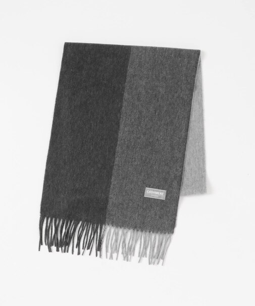 TWOTONE CASHMERE SCARF