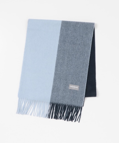 TWOTONE CASHMERE SCARF
