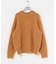 new basic　BLENDED FOG PULL KNIT