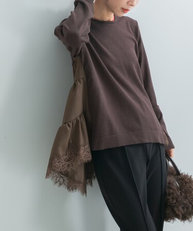 TORRAZZO DONNA DOCKING TIERED TOP