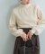 MARILYN MOON　RAYON NYLON 2WAY BLOUSE KNIT