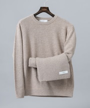ウールカシミヤニット＋マフラーセット
