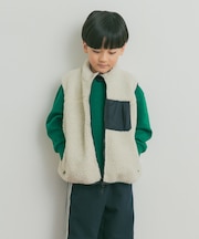 リバーシブルボアベスト(KIDS)