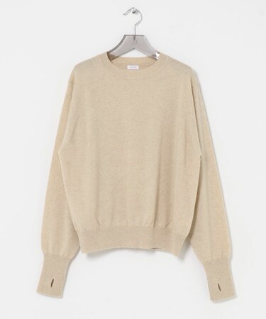 crepuscule カシミアクルーネック