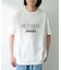 ヘビーウェイトロゴプリントTシャツ