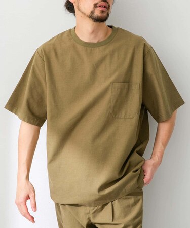 『吸水速乾／接触冷感／イージーケア』マルチ機能リサイクルファブリックショートスリーブTシャツ