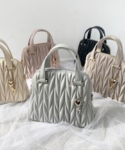 ♯チャームセットキルティングバッグ