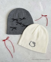 ハローキティ プチリボンニットCAP