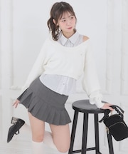 ◎アソートヘムプリーツミニスカパン