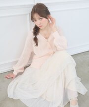 ランダムティアードスカート