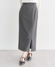 ジップスリットIラインスカート