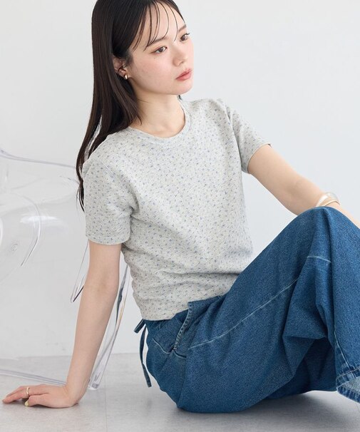 アイレットミニ裏毛Tシャツ