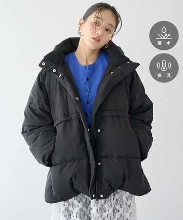 ミトン付き2wayパファーコート