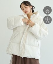 ミトン付き2wayパファーコート