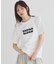 フロッキープリントTシャツ