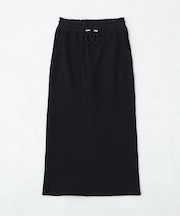異素材切替ワッフルスカート