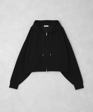 【選べる丈】エアもちショートパーカー