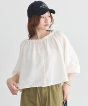 マルチウェイギャザーブラウス