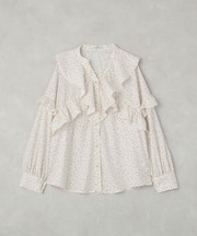 ラッフルスキッパーブラウス