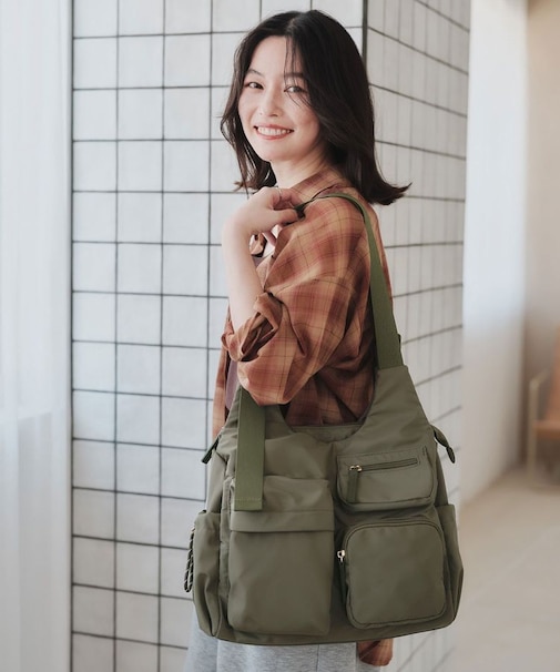 【10ポケBag】収納アドバイザー監修アウトポケットトート