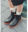 【KiU】TWINTONE SIDE GORE RAIN BOOTS