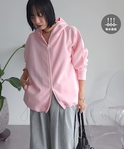 【OTONAパーカー】【WEB限定カラーあり】エアリークッションカットドロストパーカー