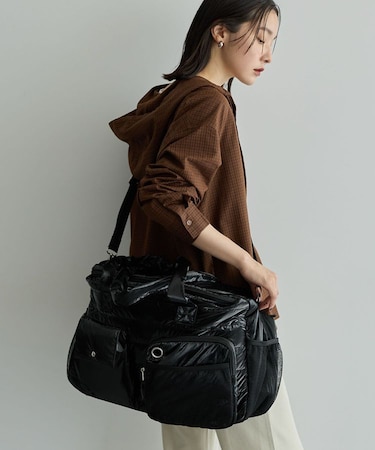 【ちょこ旅】キルティングトラベルボストンバッグ