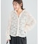 ベロアレースシャツ