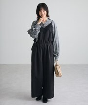 レースドッキングサロペット