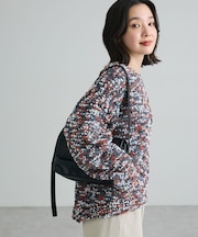 【WEB限定カラーあり】表面モールニットプルオーバー