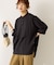 【WEB限定】接触冷感バンドカラーシャツチュニック