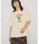 シャーリングプリントTシャツ